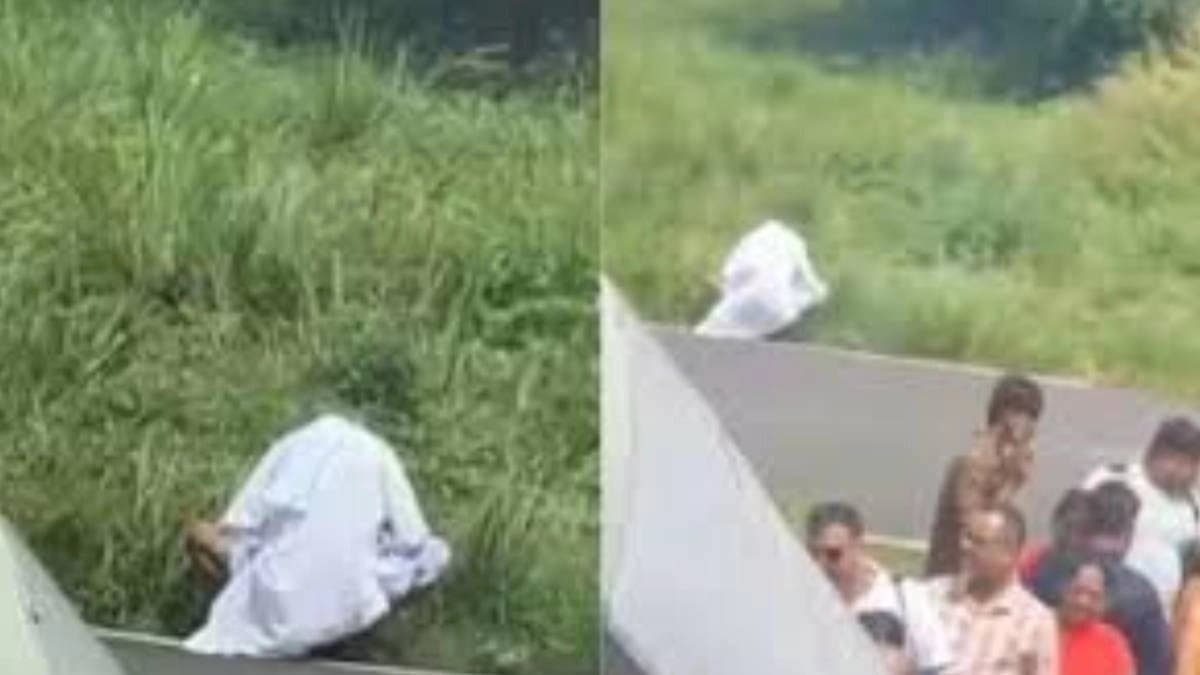 Man pees on bihar airport runway video gets viral