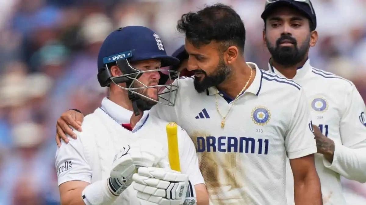 Former Australian cricketer Ricky Ponting says he would have reacted differently to Akash Deep putting his arm around him