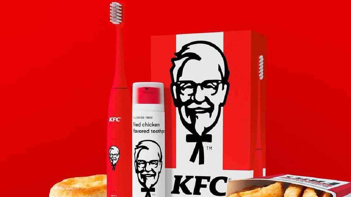 KFC Toothpaste Tastes Like Chicken viral news