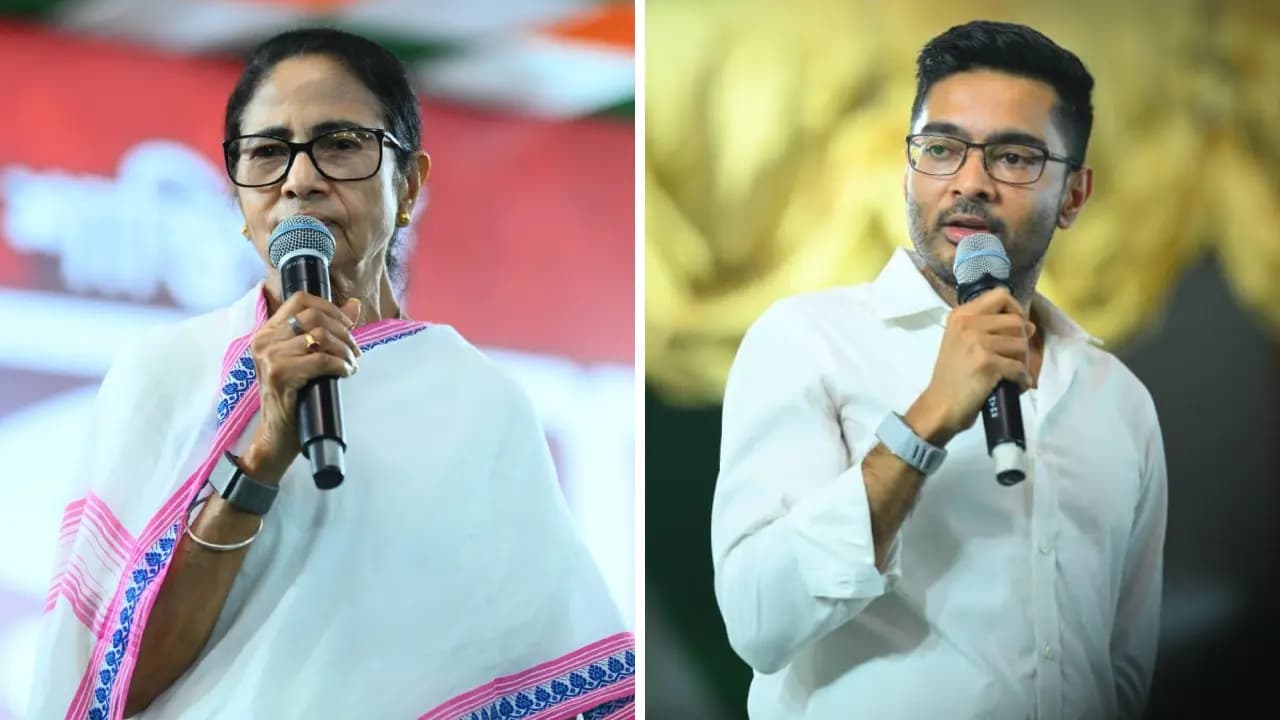Mamata and Abhishek
