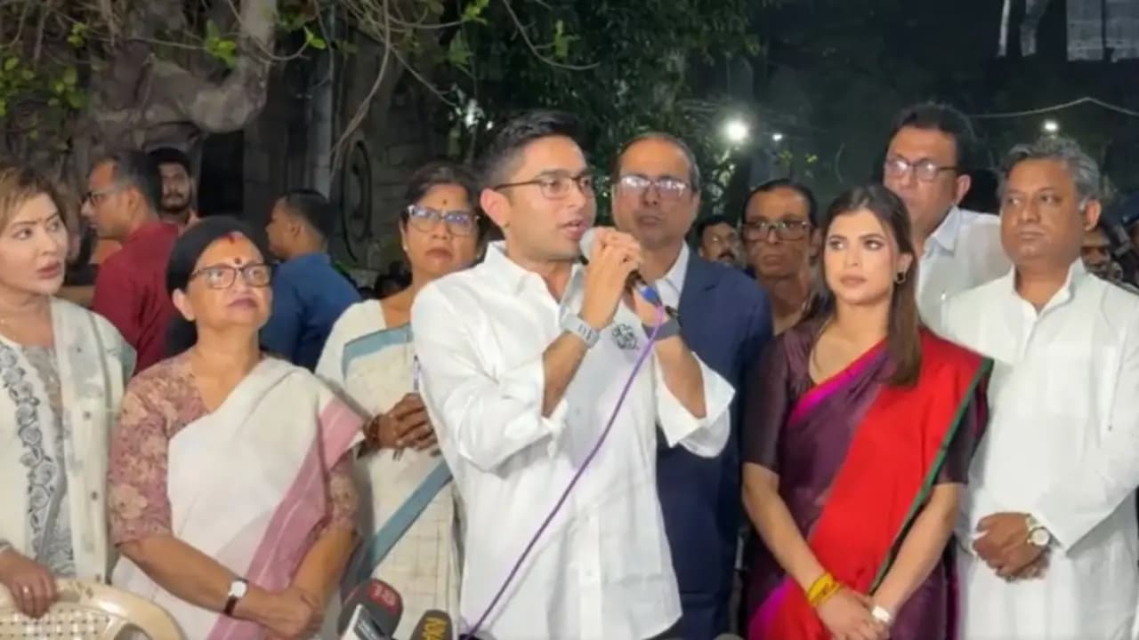 Bengal Elections 2026: Abhishek Banerjee slammed BJP and ECI after meeting the WBCEO