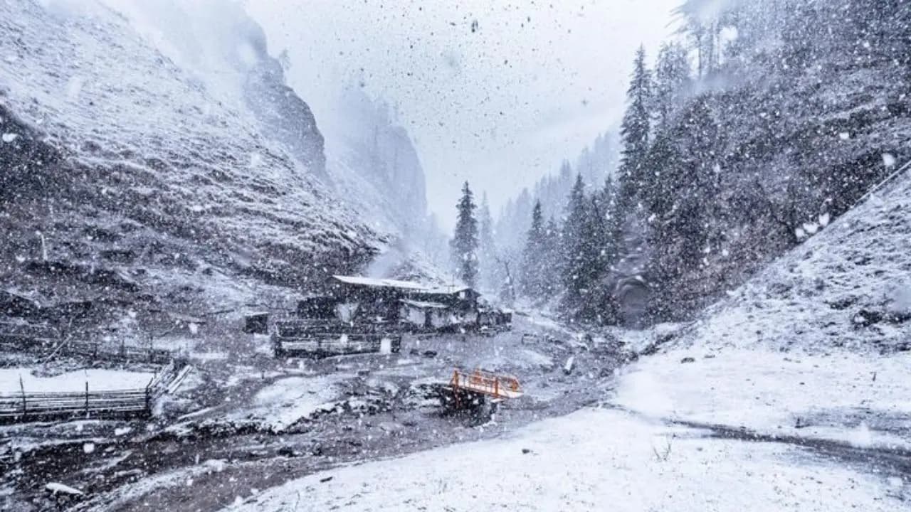 Jammu kashmir Weather Update