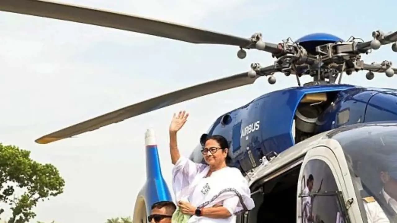 Sensation in Malda over mysterious drone spotted in front of CM Mamata Banerjees helicopter