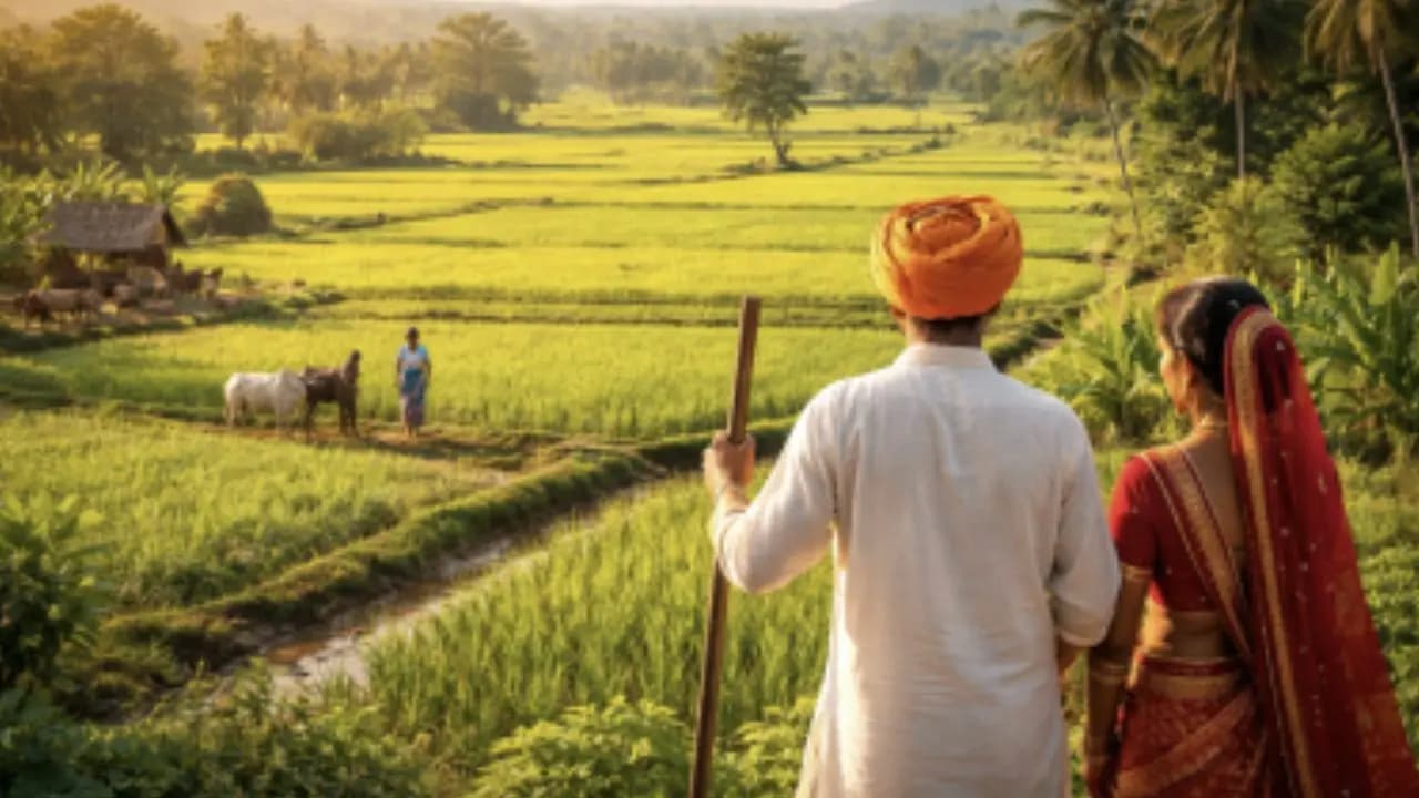 In terms of land ownership extreme inequality in rural India