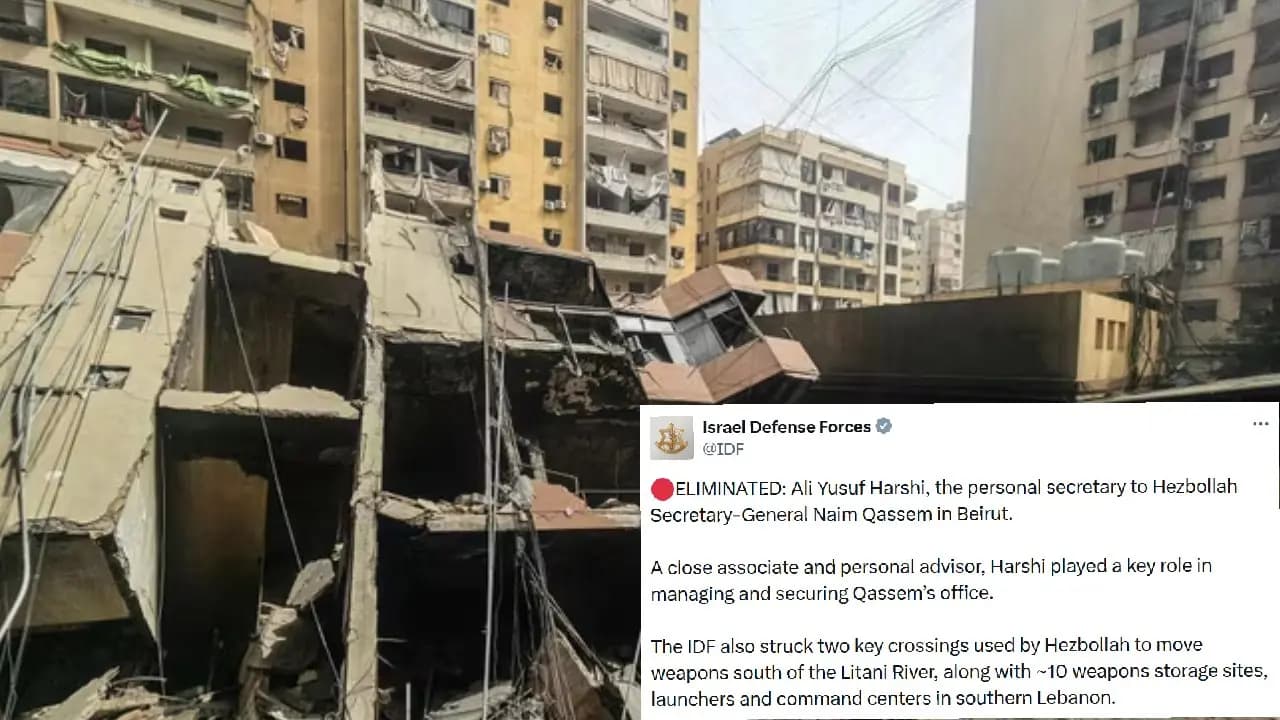 Iran US Update strikes continue Hezbollah chiefs personal adviser killed by Israel