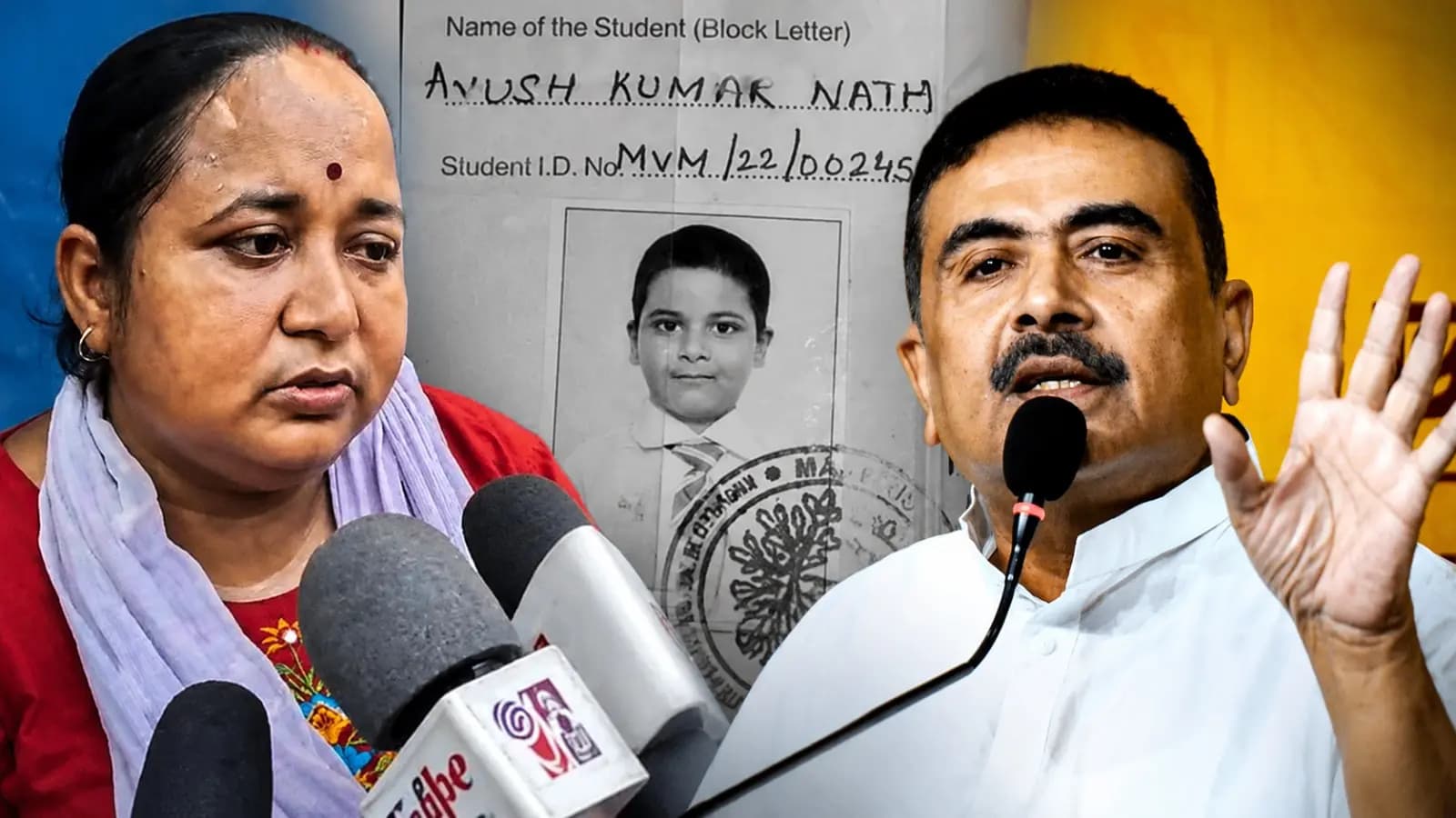 Janatar Darbar: Mother of the demised student of Bansdroni seeks justice from Suvendu Adhikari
