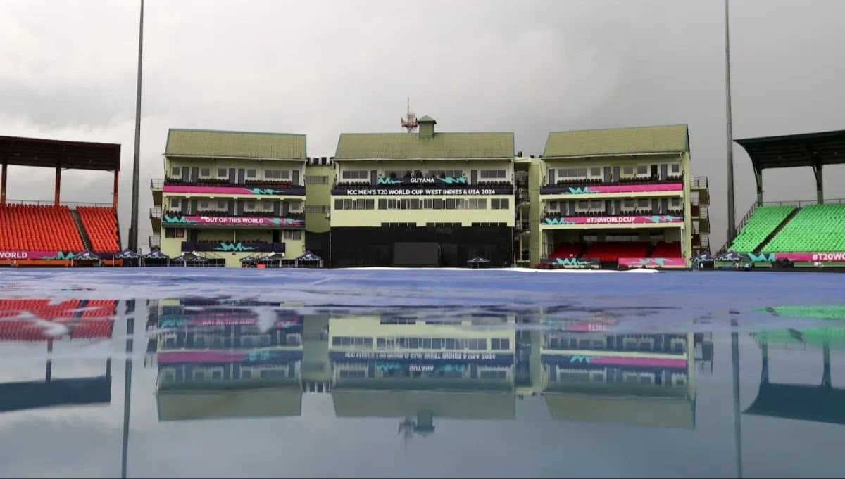 Toss for india-england match delayed due to wet outfield