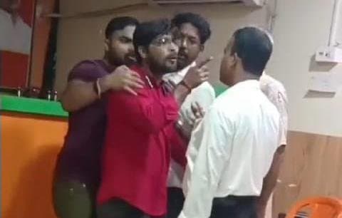 Hoogly bjp problem, two bjp supporters rolls out gnr