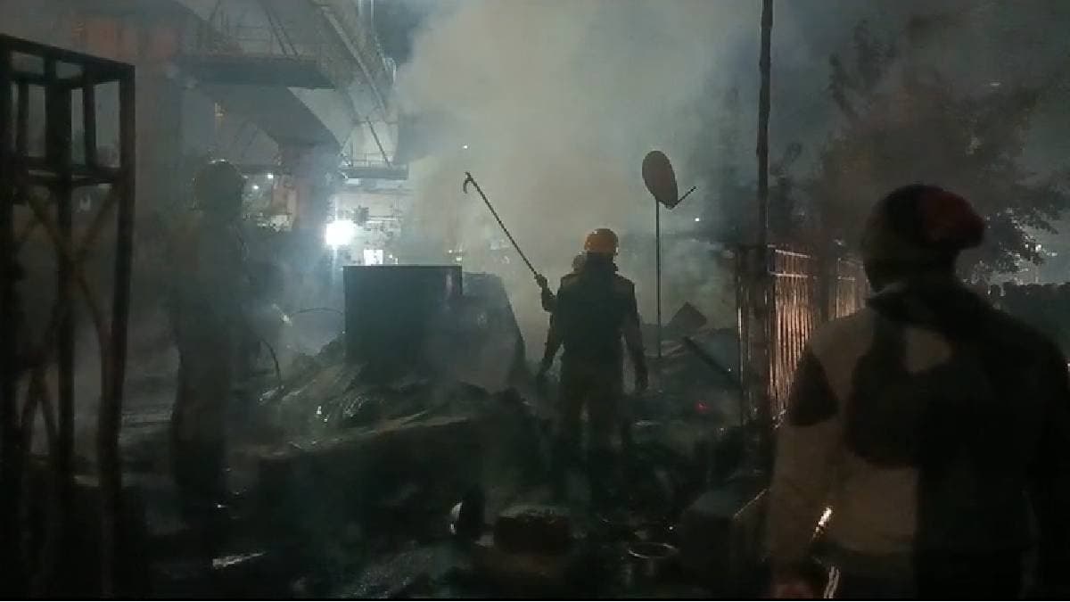 fire at joka kolkata