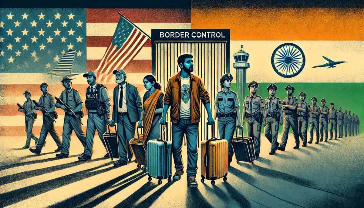 What is deportation and why does the US sending back nationals to their home countries gnr