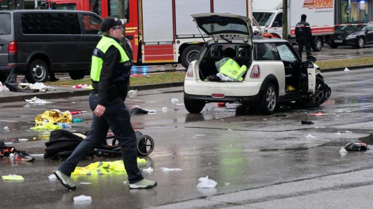 Afghan Youth drove car into crown in Munich, several injured gnr