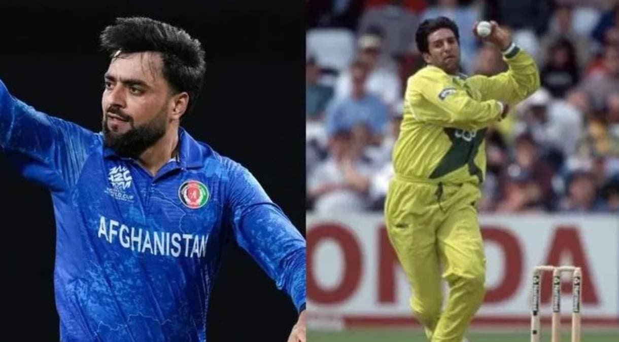Rashid Latif claimed that Rashid Khan is a greater cricketer than Wasim Akram spt