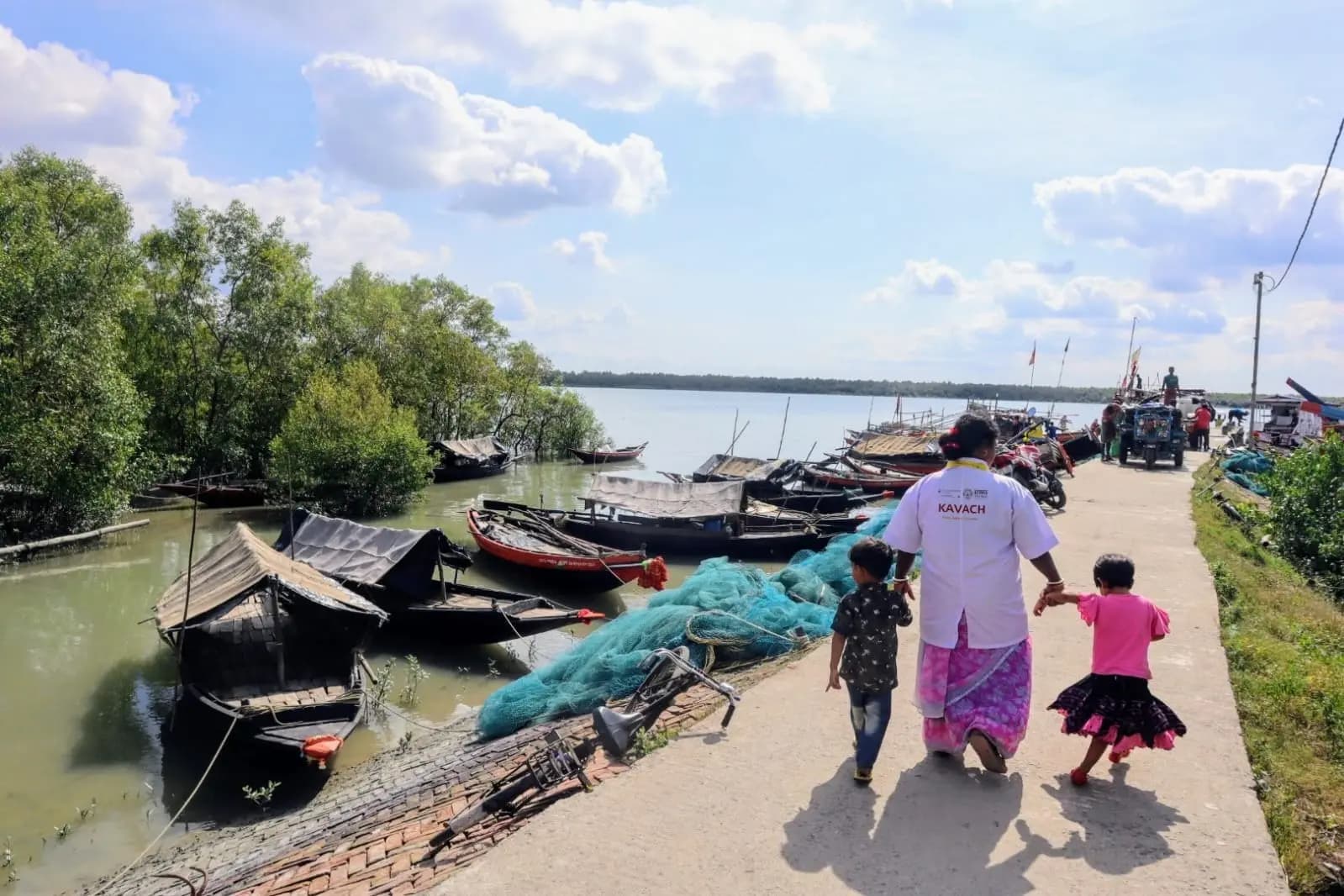 kavach for rescues child