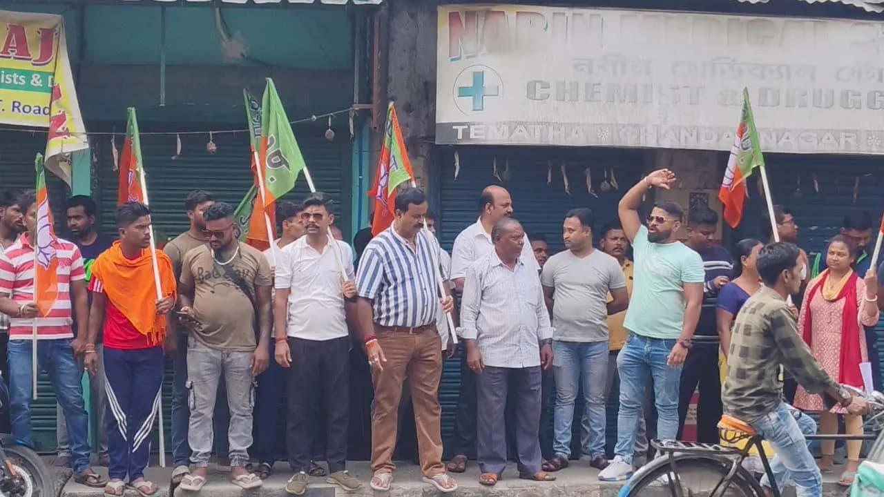 Bengal Election 2026: Chandannagar BJP Local Workers Oppose Dipanjan Guha After Candidate Announcement