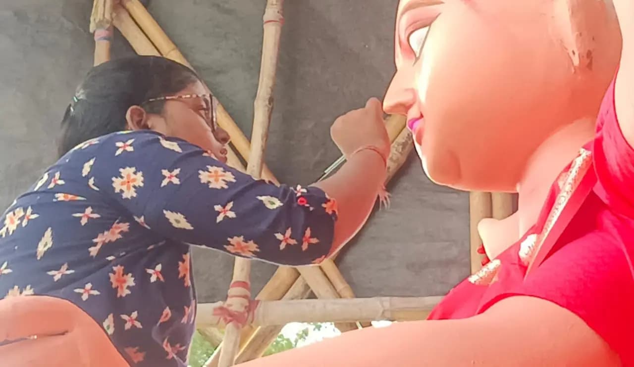 Jagadhatri Puja at Chandannagar