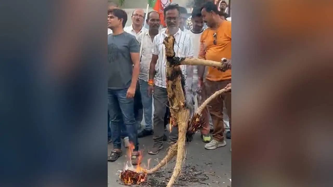West Bengal Assembly Elections: BJP Workers Protest against Candidate Change in Chandannagar