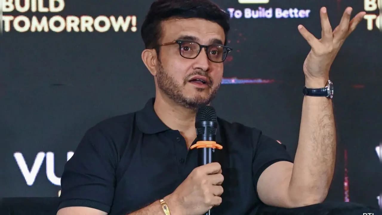 Former India captain Sourav Ganguly reacts as BCCI overlooks Eden Gardens for India vs Australia test