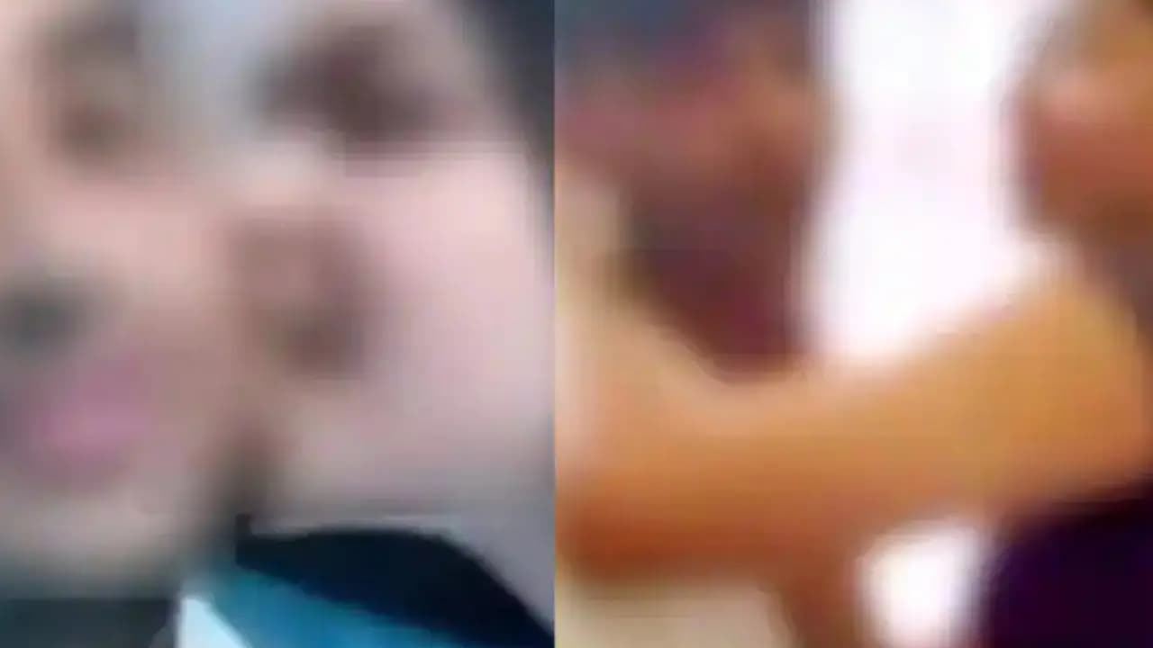 Terrifying! A video of intimate moments of a college couple has gone viral on social media