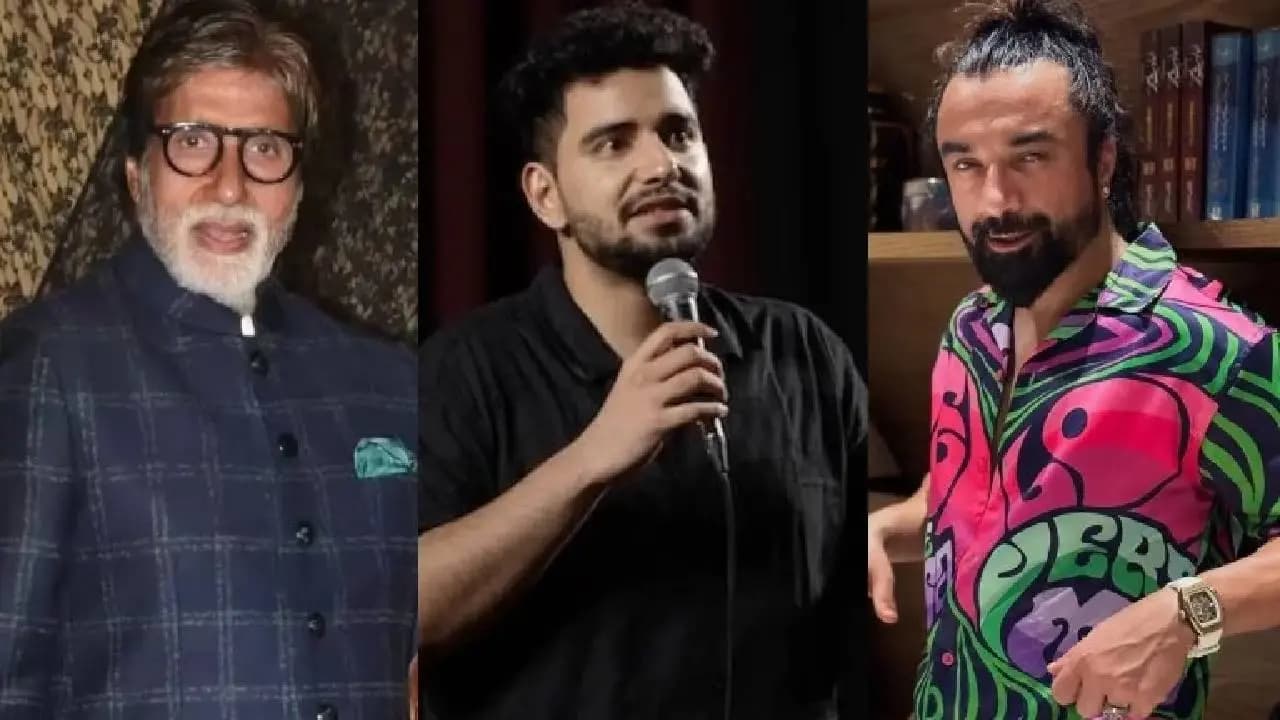 Ajaz Khan Threatens Comedian Samay Raina Over Controversial Roast of Amitabh Bachchan