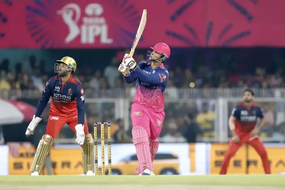 Vaibhav Suryavanshi slams 15 ball 50, lights up Rajasthan Royals chase against RCB