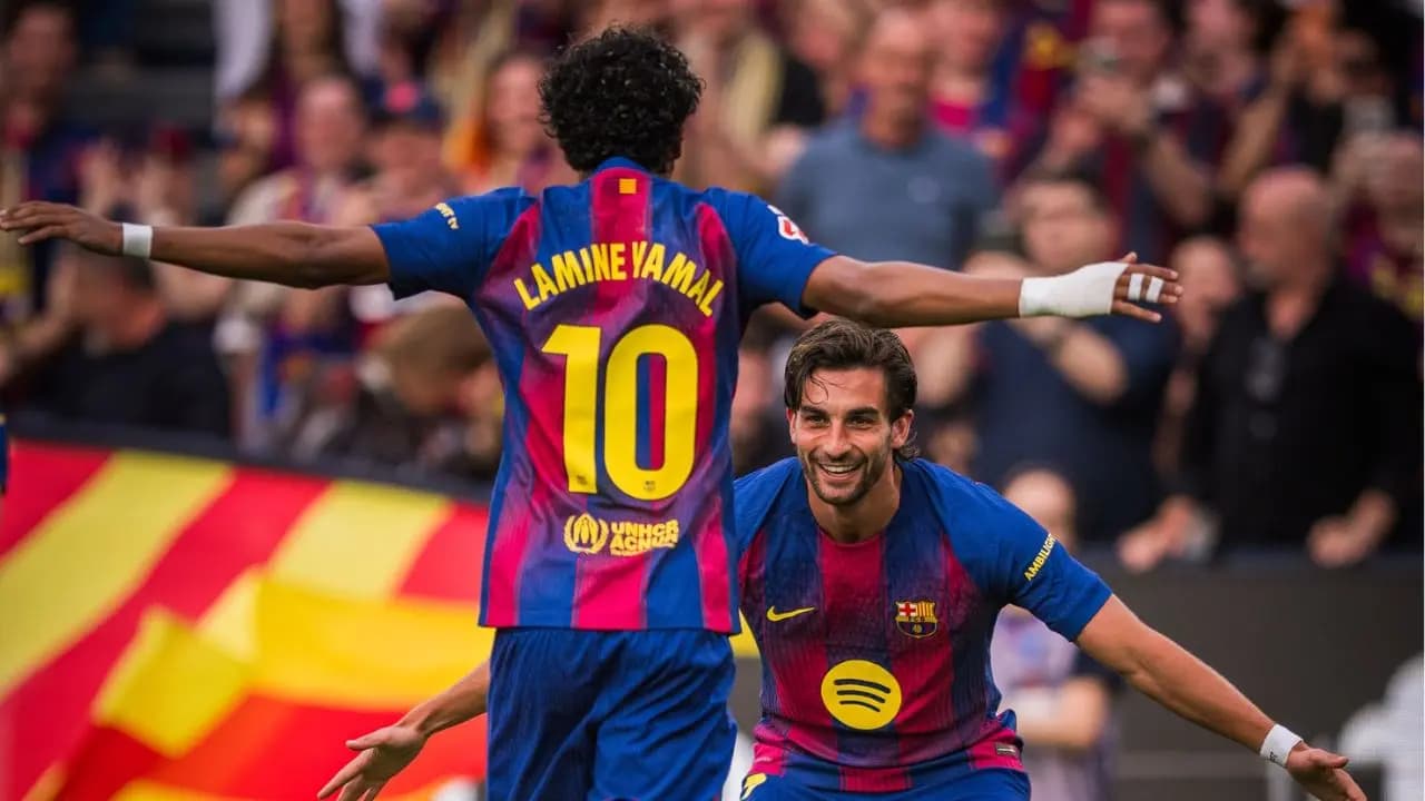 Barcelona beats Espanyol convincingly to move nine points clear of Real Madrid