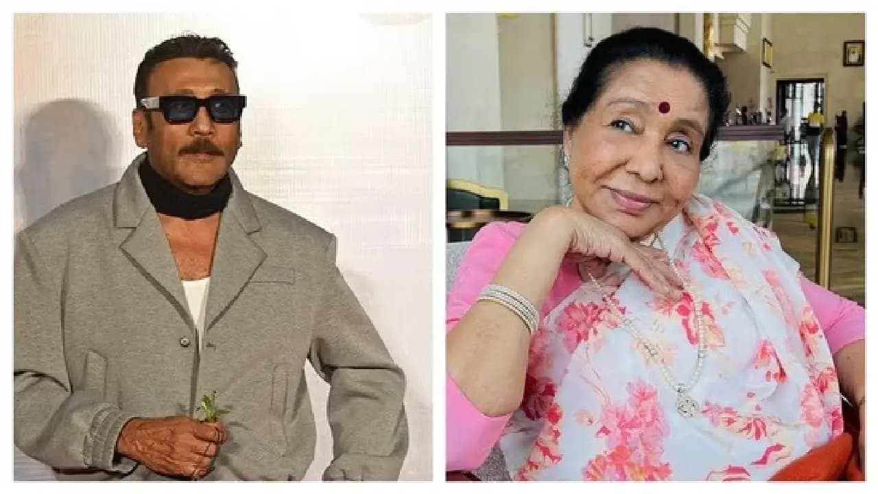 Jackie Shroff scolds paparazzi at Asha Bhosle s residence as he gets angry over insensitive questions