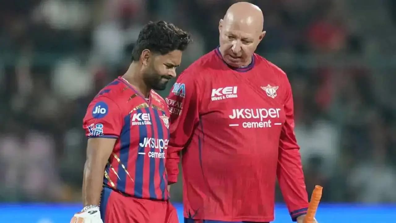 Rishabh pant got injured during ipl match