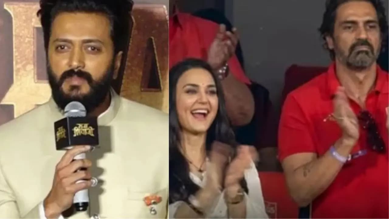 Riteish Desmukh's 'Raja Shivaji's trailer out, Preity Zinta-Arjun Rampal's reunion on the cricket field