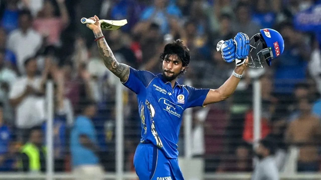 IPL 2026:Mumbai Indians star Tilak Verma celebrated the feat with a special gesture