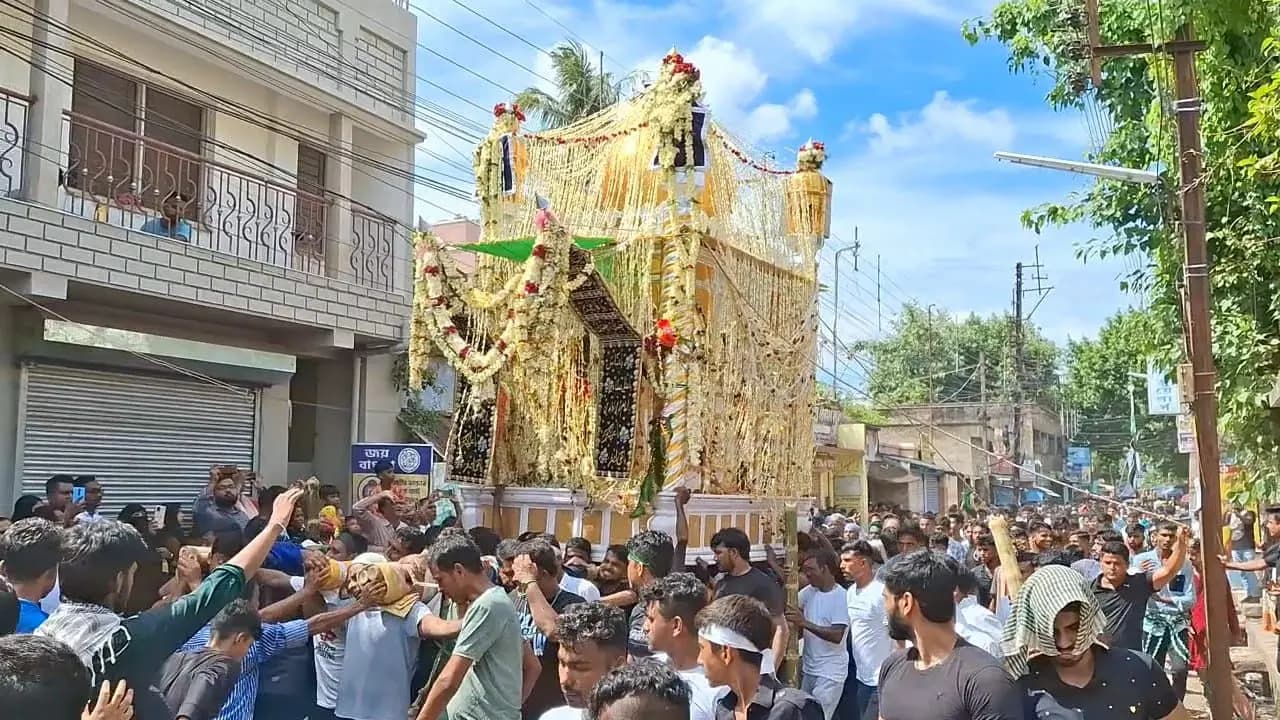 muharram celebrated in hooghly imambara area