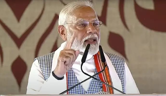 Elite SPG Forces Marcos Commandos Across Srinagar As PM Modi Visits