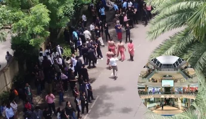Fire Mock Drill at South City Mall