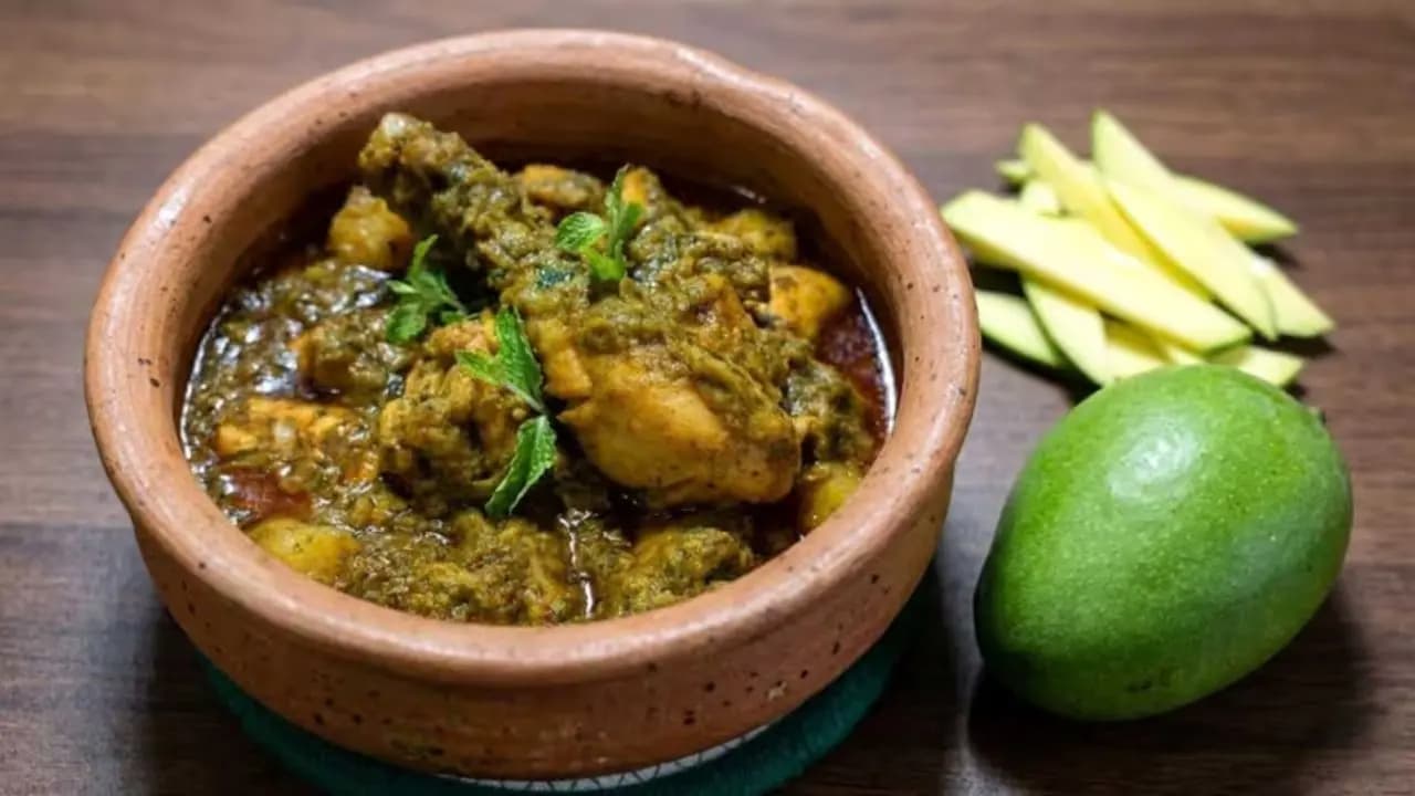 Aam pora Chicken