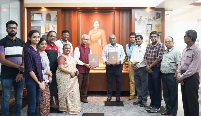 ফের নয়া উদ্যোগ সিস্টার নিবেদিতা ইউনিভার্সিটির। নরডিশে এনার্জি সিস্টেমস প্রাইভেট লিমিটেডের সঙ্গে চুক্তি স্বাক্ষর করল এসএনইউ-র ‘উদ্যোগ’ বিভাগ