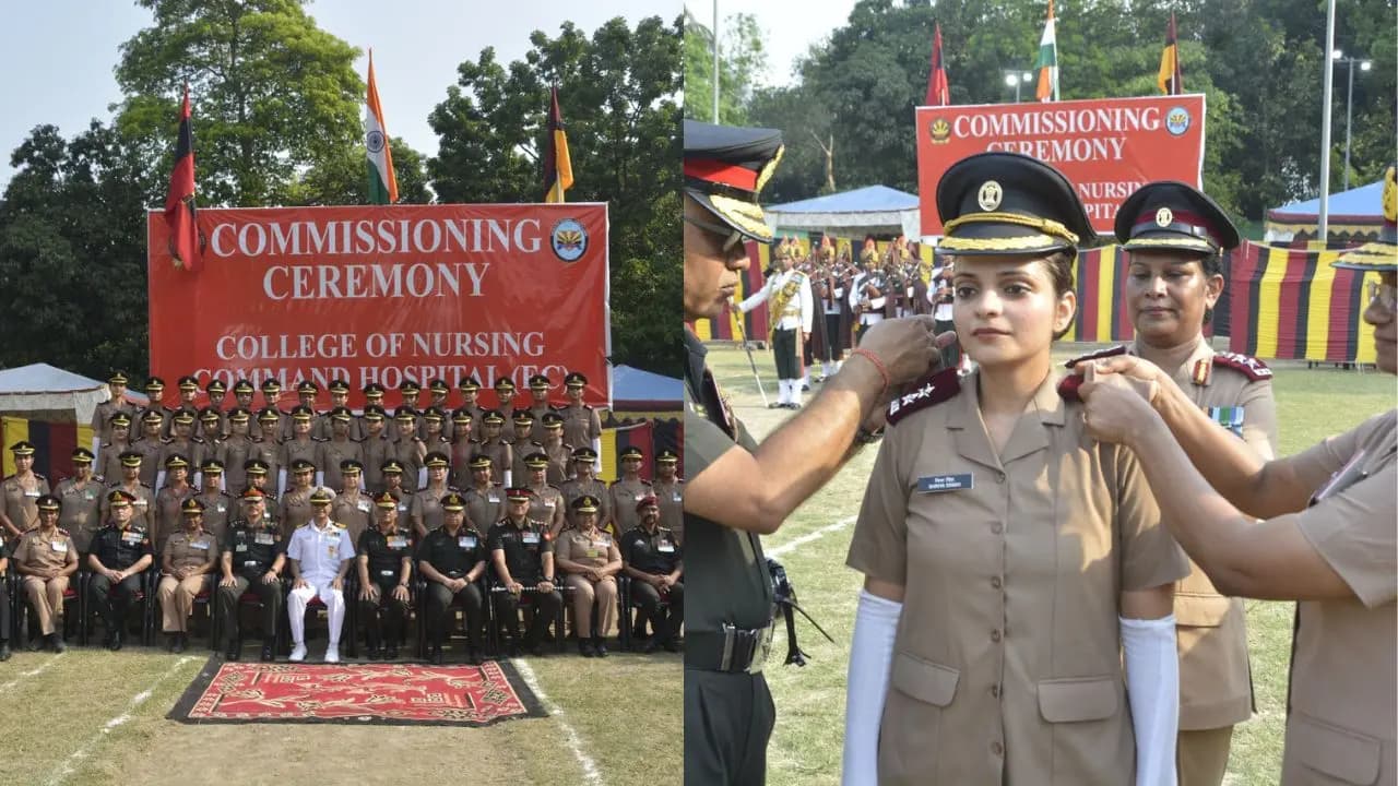 Service is the Supreme Duty! 30 nurses Join Indian Army Nursing Services