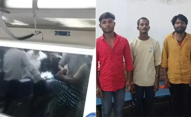 stones thrown at vande bharat in chhattisgarh gnr