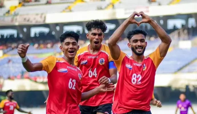 East Bengal defeat mohun Bagan by 2-1 to win first derby of the season spt