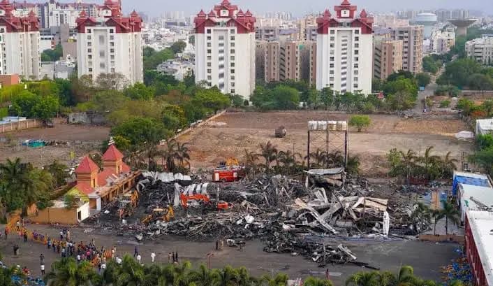 Fire Officer, Town Planning Officer Detained in Rajkot Gaming Zone Tragedy