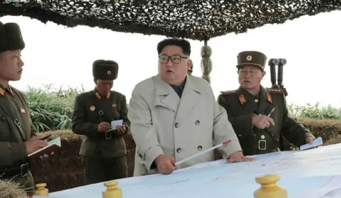 north korea threaten to south korea