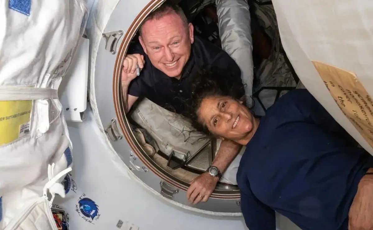 NASA Explains Strange Noises In Sunita Williams Starliner Spacecraft gnr