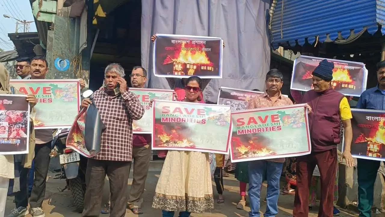 East bengal club supporters protest on Bangladesh issue gnr