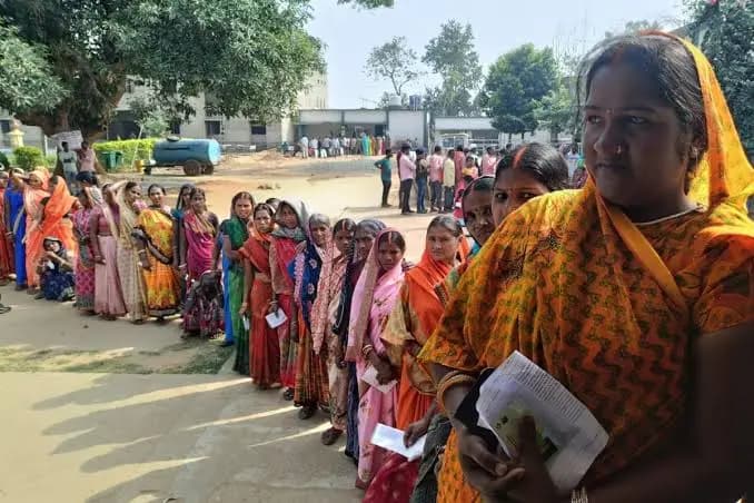 2nd phase voting begins in jharkhand 38 assembly constituencies_gnr