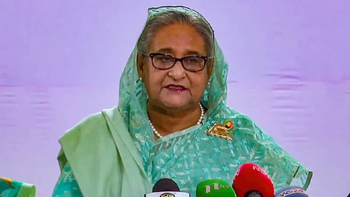 Sheikh Hasina calls Muhammad Yunus mastermind of Bangladesh mass killings