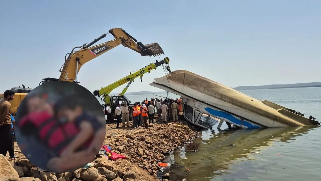 Viral news: Jabalpur cruise tragedy photo gone touches heart of netizens showing mother holding child even after death