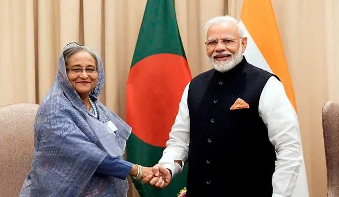 modi-hasina today opening three projects