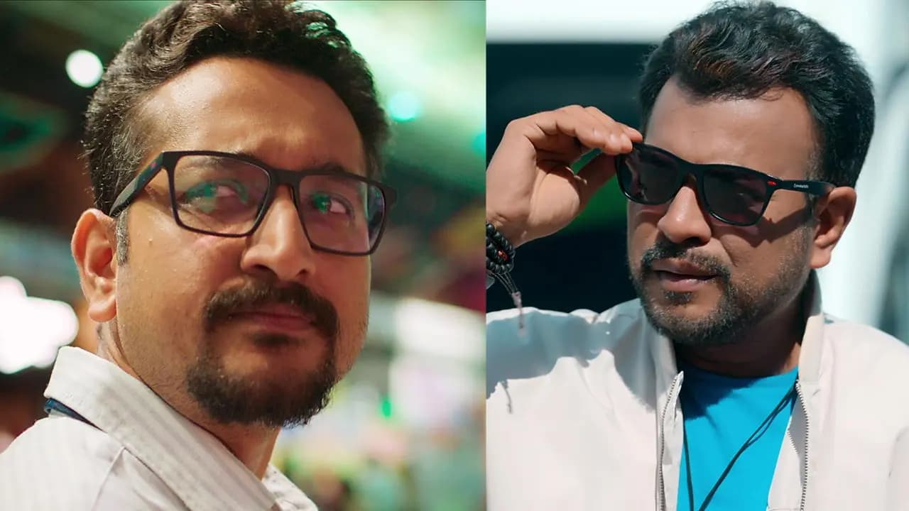 Abar Hawa bodol teaser out starring rudranil Ghosh and Parambrata Chatterjee