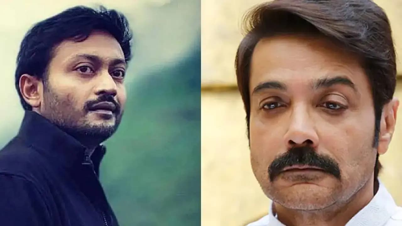 Birsa Dasgupta stands beside Prosenjit Chatterjee amid rahul arunoday banerjee death controversy