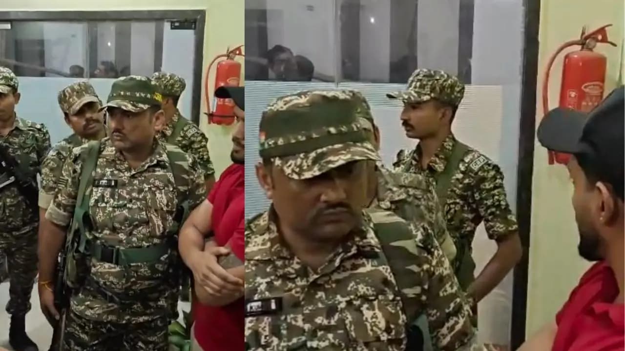 Crpf jawans enters Eimpa office will section 144 be imposed
