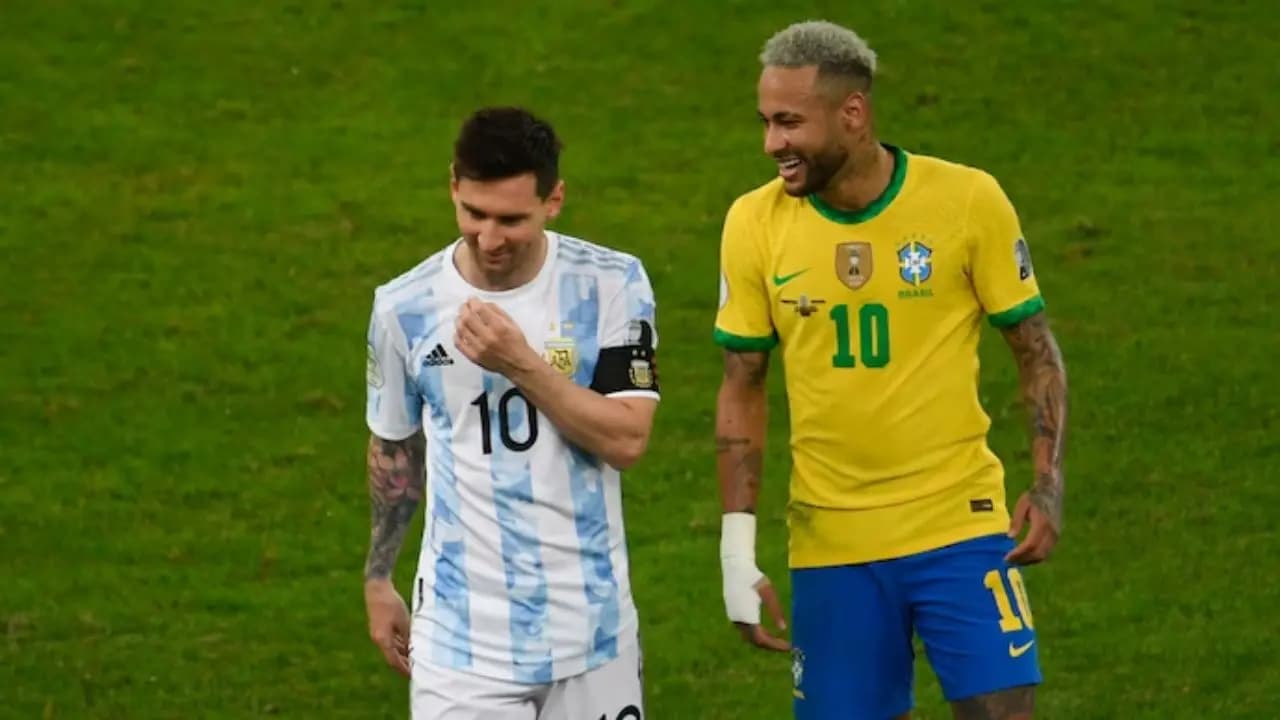 Neymar is not just Brazils, but a treasure of the football world says Lionel Messi