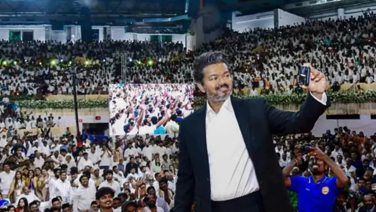 PM Modi speaks to Vijay congratulates him on taking oath as TN CM